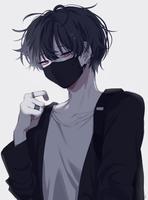 wallpaper anime boy постер