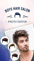 Boys Hair Salon Photo Editor poster