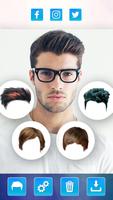发型照片编辑器 - 男孩 头发变化 截图 2