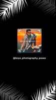 Boys Photography Poses পোস্টার