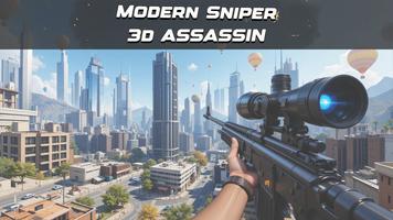 قناص حديث 3D قاتل الملصق