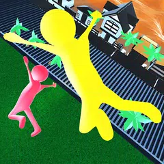 download Stick Man Fighting: Flat Fall On The Floor 2018 APK