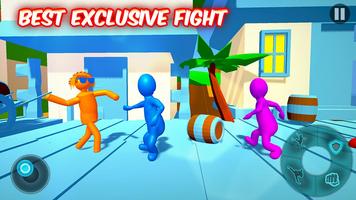 Stick Man Fighting: Flat Fall On The Floor 2020 screenshot 2