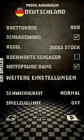 Dame Spiel Plakat