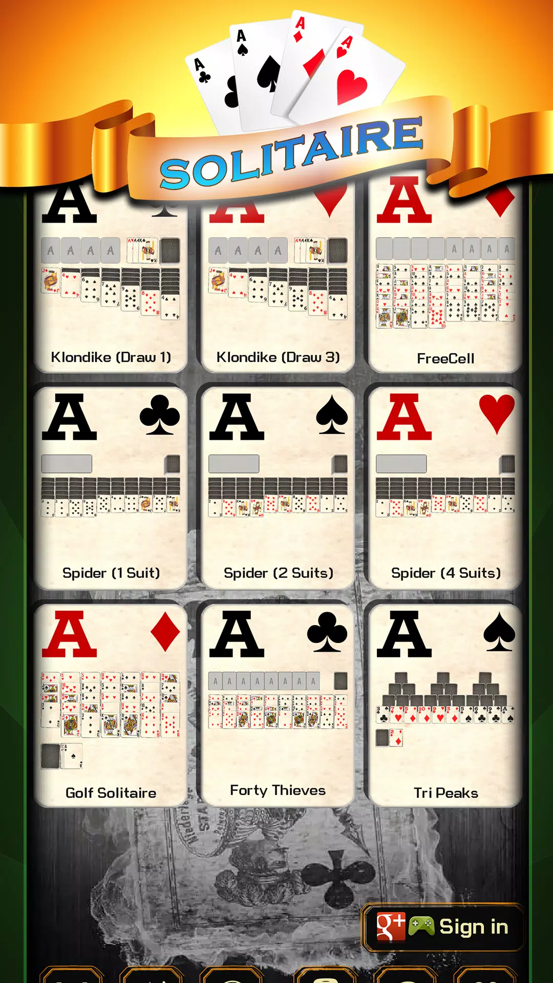 Solitaire - Play Klondike, Spider & FreeCell – Get this Extension