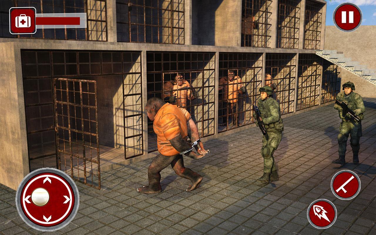Gorila Aplastar Ciudad Ataque Prisión Escapa Juego For - como funciona la jaula de jailbreak roblox jailbreak ios