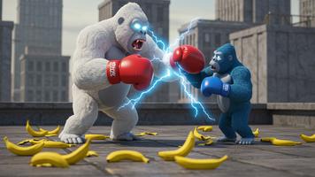 Gorilla vs Apes Fighting Game poster