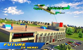 Flying Train Driver Train Game screenshot 3