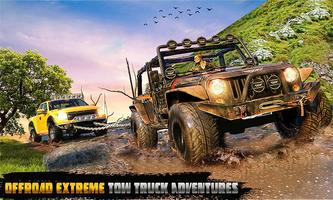 Spin Tires Offroad Truck Driving: Tow Truck Games الملصق