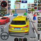 City Cab Driver Car Taxi Games 아이콘