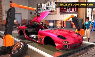 Modern Car Builder 2019: Real Car Mechanic Games ảnh chụp màn hình 1