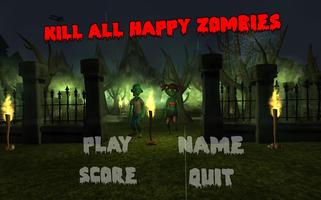 Kill all Happy Zombies Affiche