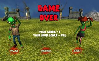 Kill all Happy Zombies تصوير الشاشة 1