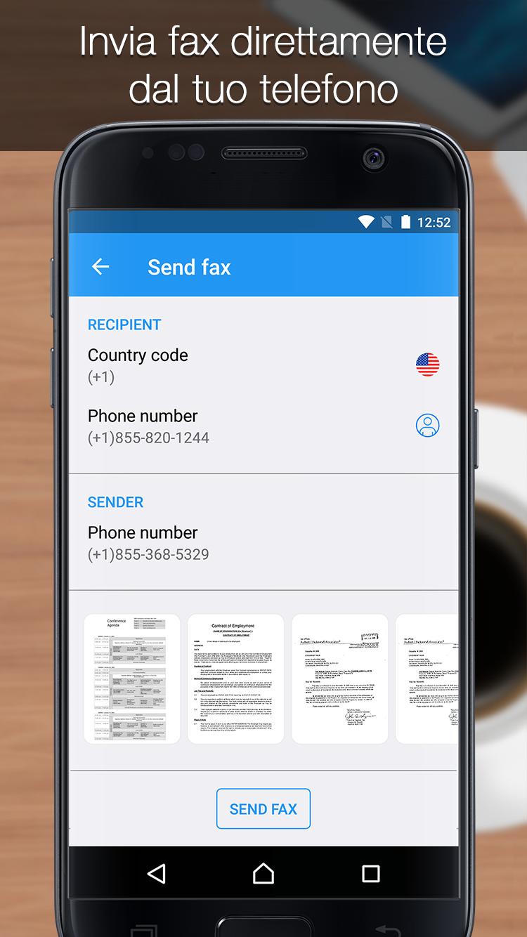 Inviare Fax per Android APK per Android Download