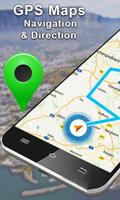 GPS Навигация маршрут искатель постер