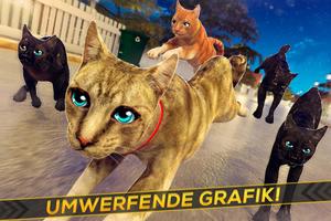 Miau! Miezekätzchen-Simulator 🐈 Süßes Katzenspiel Screenshot 1