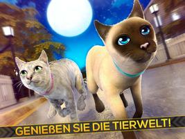 Miau! Miezekätzchen-Simulator 🐈 Süßes Katzenspiel Screenshot 3