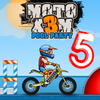 Moto X3M 5 - Pool Party आइकन