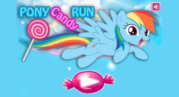 Pony Candy Run Plakat