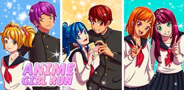 Anime Girl Run - Yandere Love