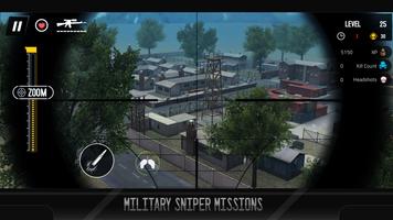 Black Commando 3D War Sniper 截图 3