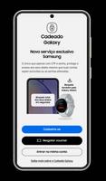 Cadeado Galaxy Affiche