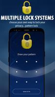 Fingerprint Lock ,Pattern lock,App Lock,Call lock تصوير الشاشة 1