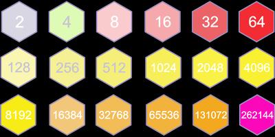 2048 Hexic 海報