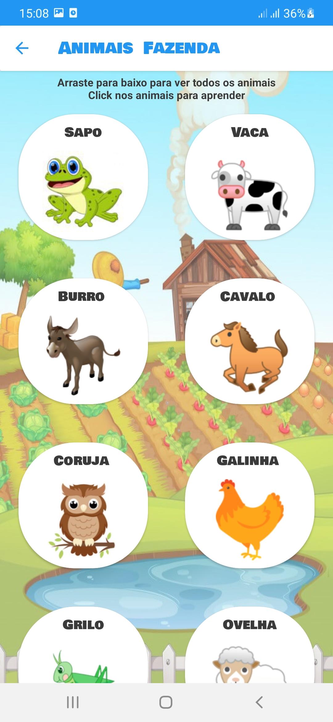 Animais da fazenda Crianças - Baixar APK para Android