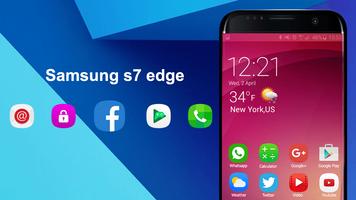 Theme for Samsung S7 Edge Plus ภาพหน้าจอ 1