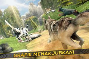 Serigala Suku - Hewan Liar Sim screenshot 1