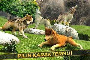 Serigala Suku - Hewan Liar Sim screenshot 2