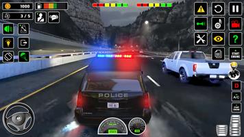 SUV Police Car Chase Cop Sim syot layar 1