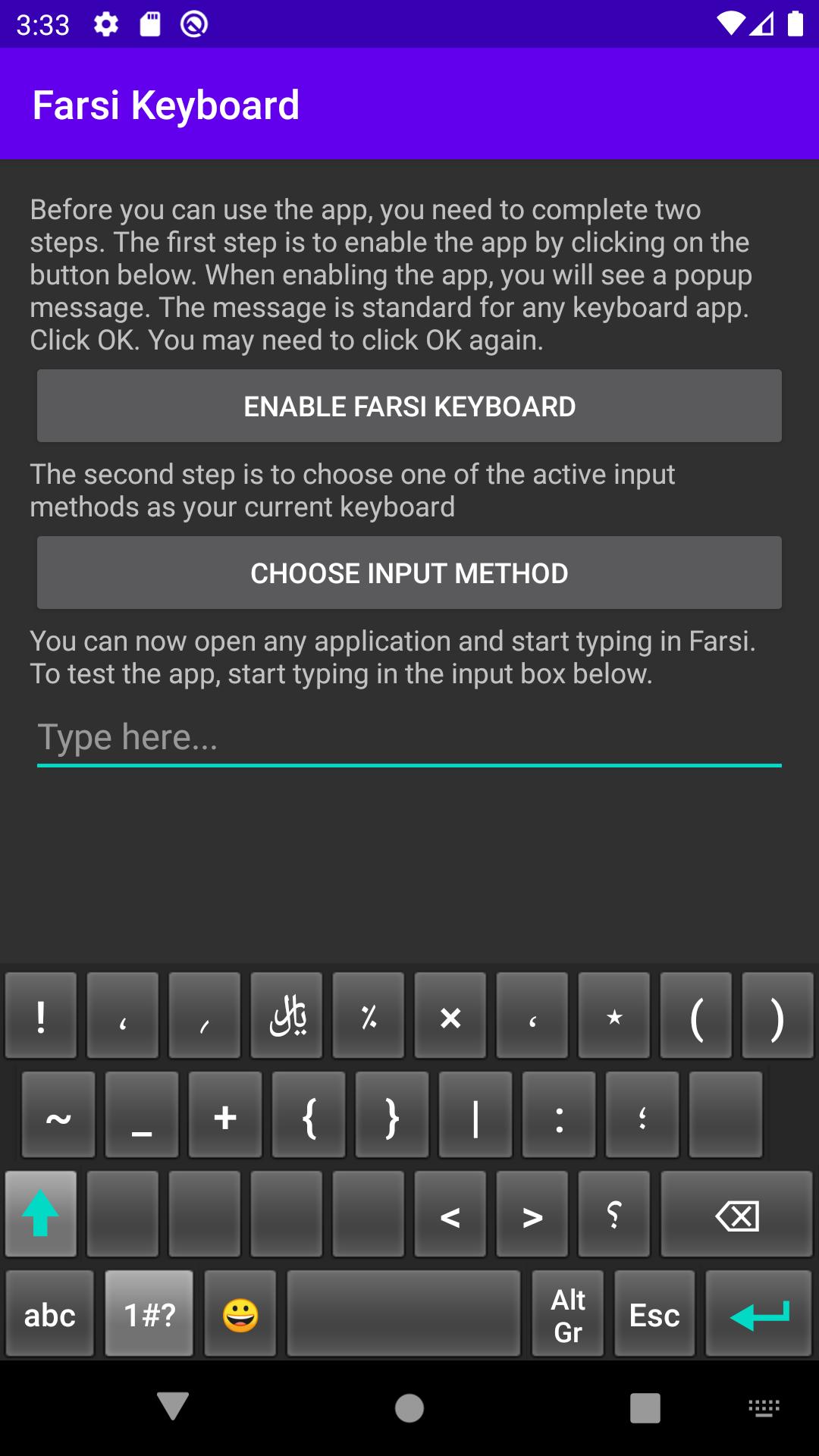 Farsi Keyboard for Android - APK Download