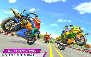 Bike racing: 3D Shooting game স্ক্রিনশট 1