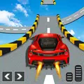Electric Car Ramp Stunt 2020