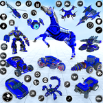 Horse Robot Car Game 3D icon