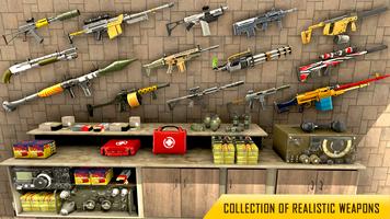 실제 FPS 슈터 게임 총기난사 포스터