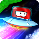 Rebounce and don´t crush! in this Flappy Galaxy APK