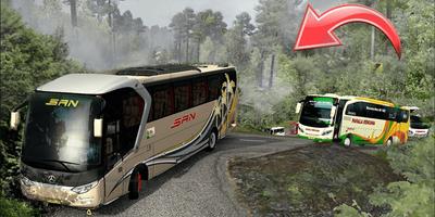 Mod Map extreme Bussid captura de pantalla 1