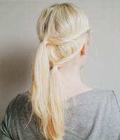 Braid причесок Учебное пособие постер