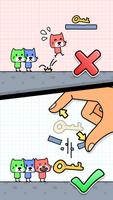 Brain cat: tricky puzzles پوسٹر