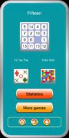 Fifteen and other games plakat
