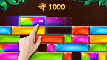 Block sliding - puzzle game Affiche