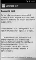 Balanced Diet ภาพหน้าจอ 2