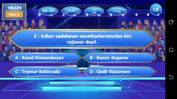 Milyonçu 2022- Bilik yarışması screenshot 1