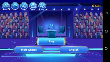 Millionaire 2021 - Fun Trivia Quiz Game পোস্টার