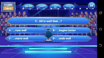 Millionaire 2021- Free Trivia Quiz Game اسکرین شاٹ 2