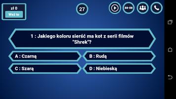 Milionerzy po polsku 2021 : Trivia Brain Quiz تصوير الشاشة 1