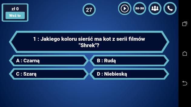 Milionerzy po polsku 2021 : Trivia Brain Quiz screenshot 1